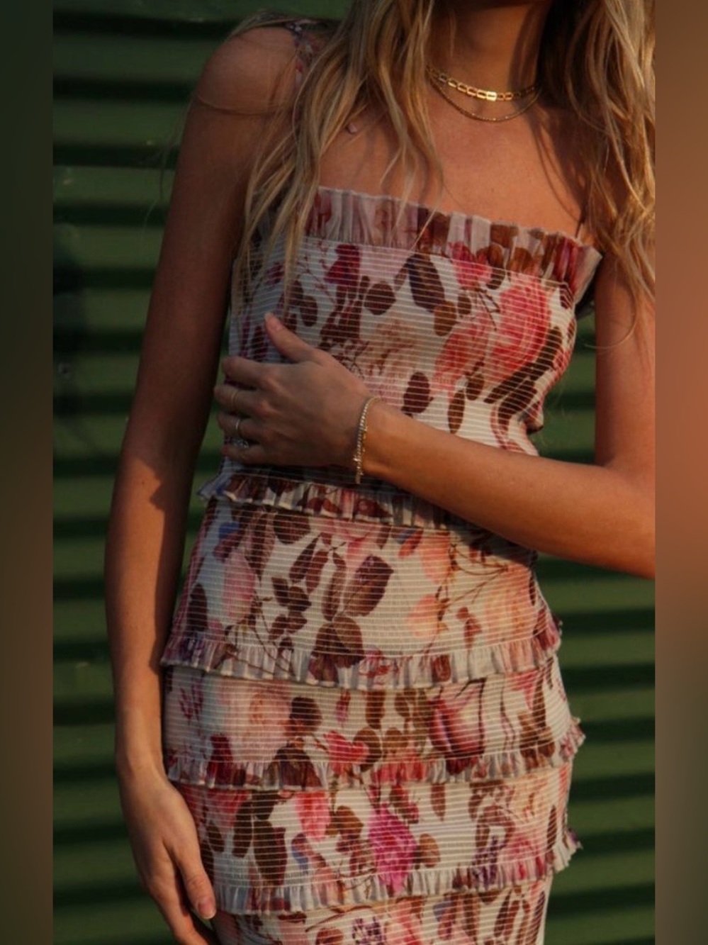 Anthropologie V. Chapman Geranium Dress - Picture 4 of 11